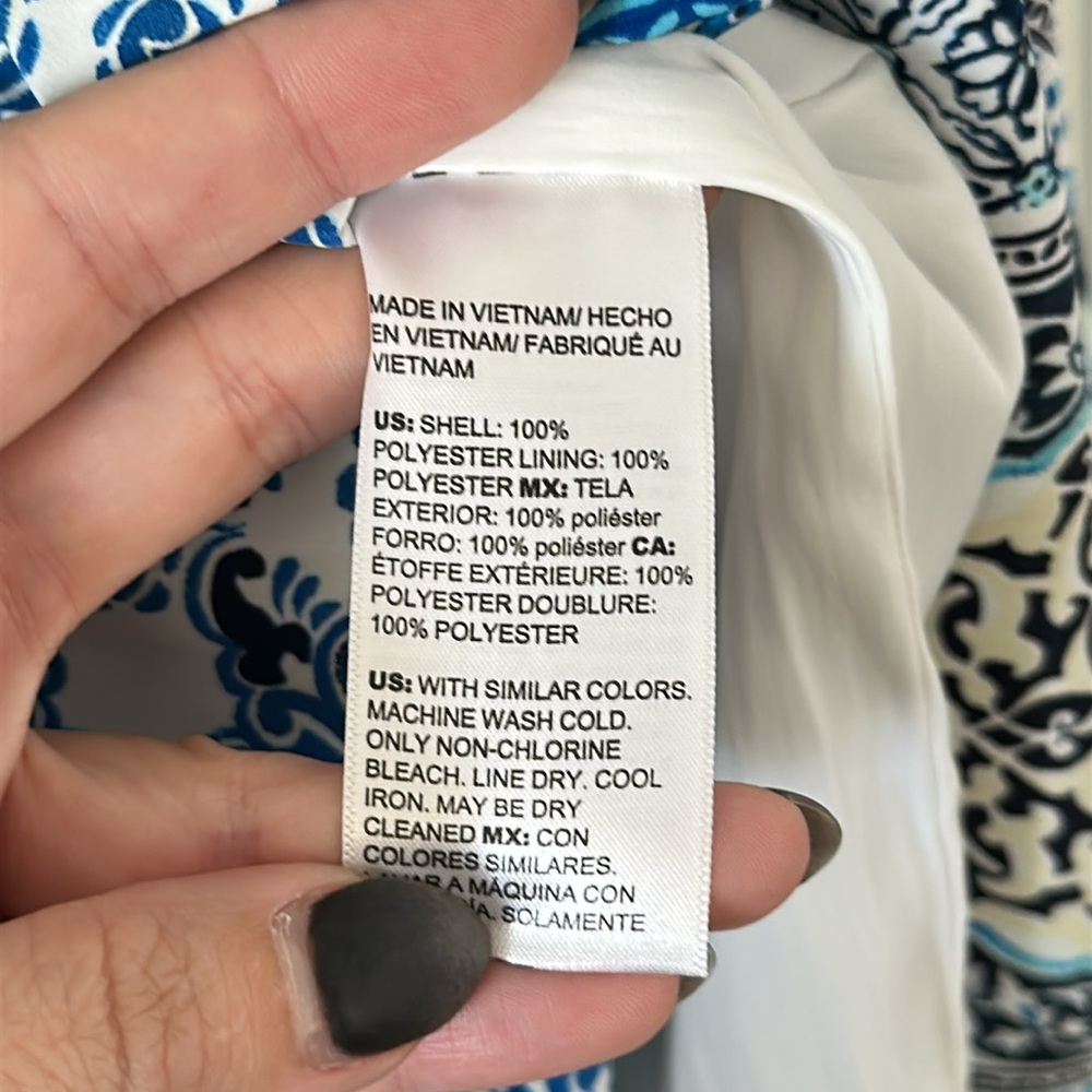 Chicos Sleeveless Peasant Maxi Dress - image 7